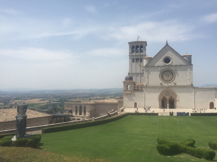 De Basiliek van Sint-Franciscus van Assisi