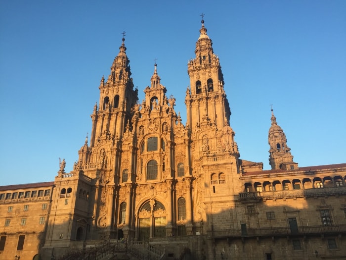 kathedraal van Santiago de compostela