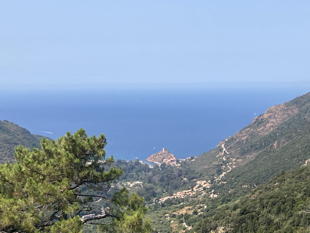 Uitzicht op Porto, Corsica