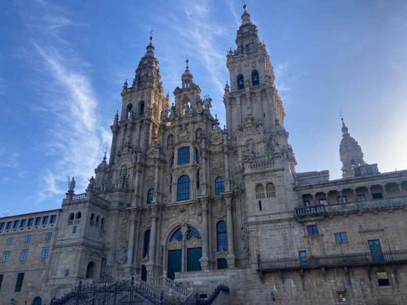 Kathedraal in Santiago de Compostela
