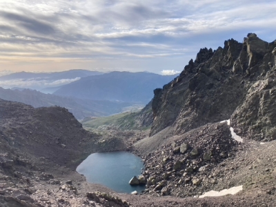 Uitzicht Bergmeer Gr20 corsica