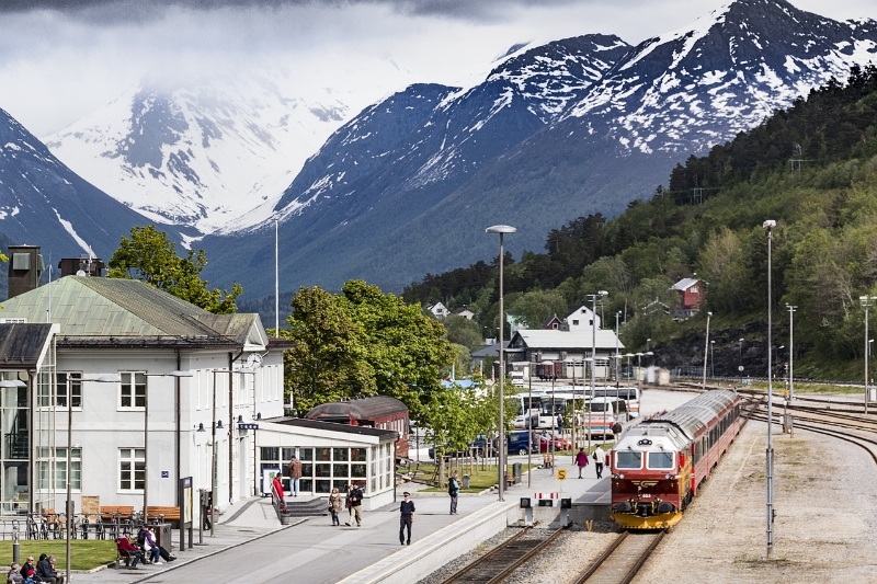 Andalsnes in Noorwegen