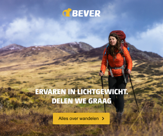 Bever lichtgewicht uitrusting banner