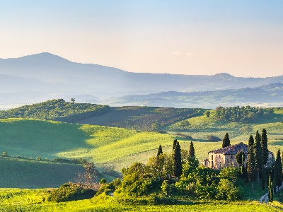 Heuvels Toscane