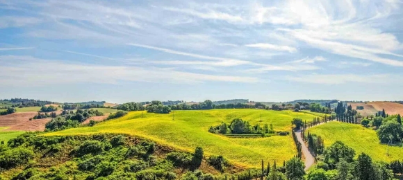 Toscane landschap