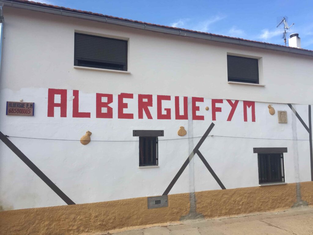 Albergue op de Via de la Plata