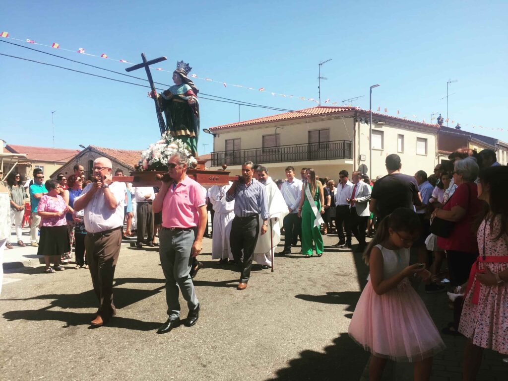 Dorpsfeest in Spanje