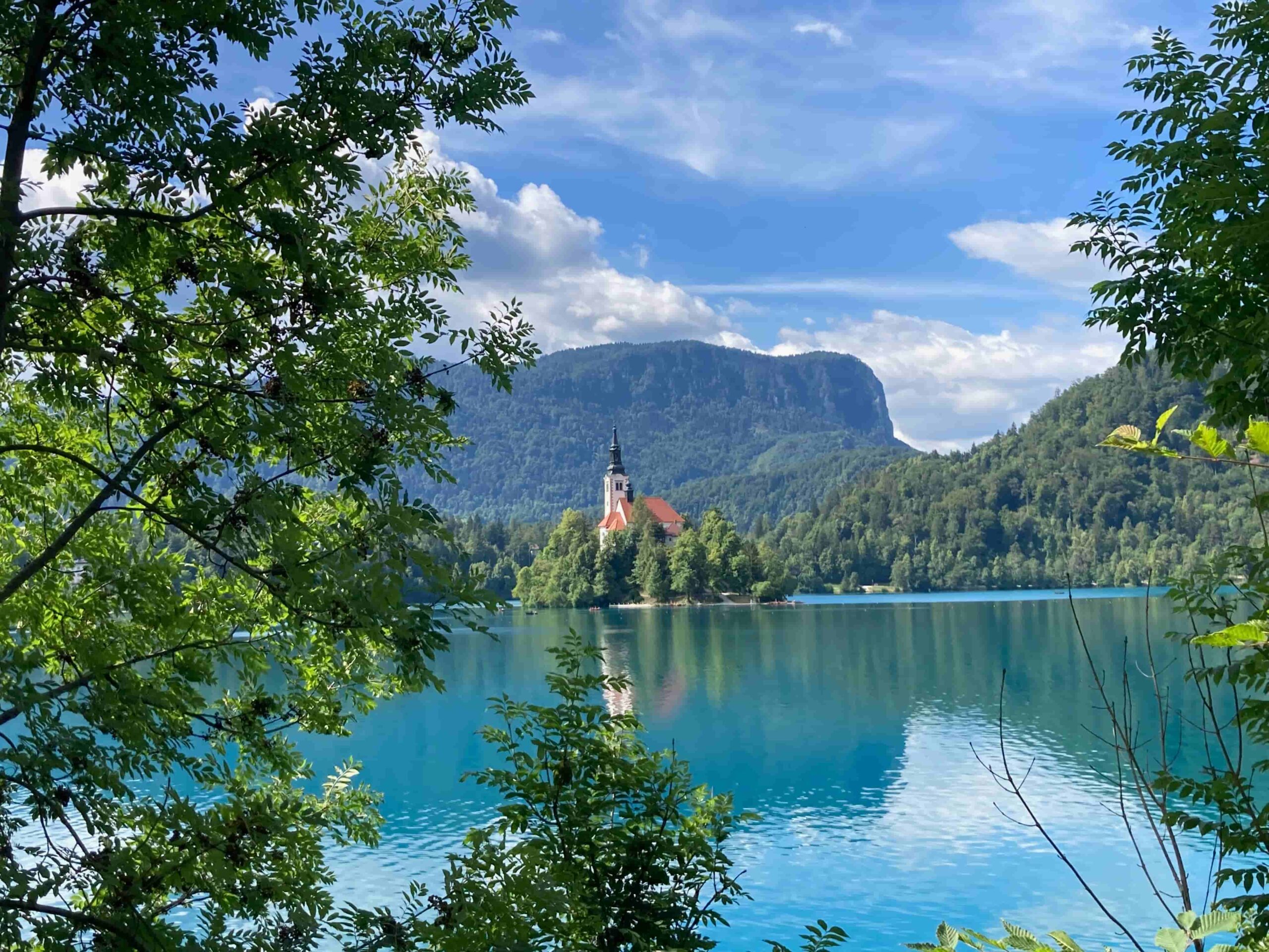 Meer van Bled in Slovenië