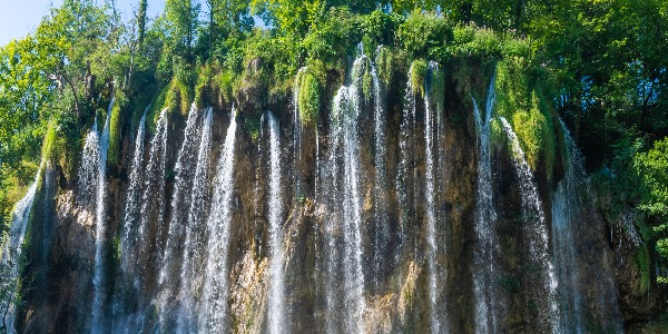 Plitvice waterval