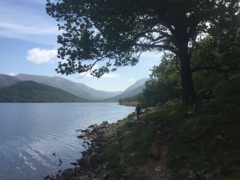 Meer in het Britse Lake District 