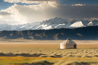 Yurt Kirgizie Song-Kul