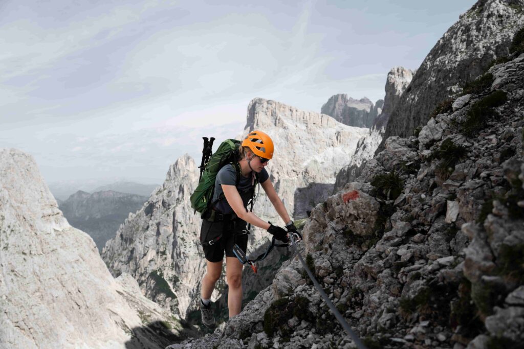 Via ferrata tijden de Dolomiti Trek