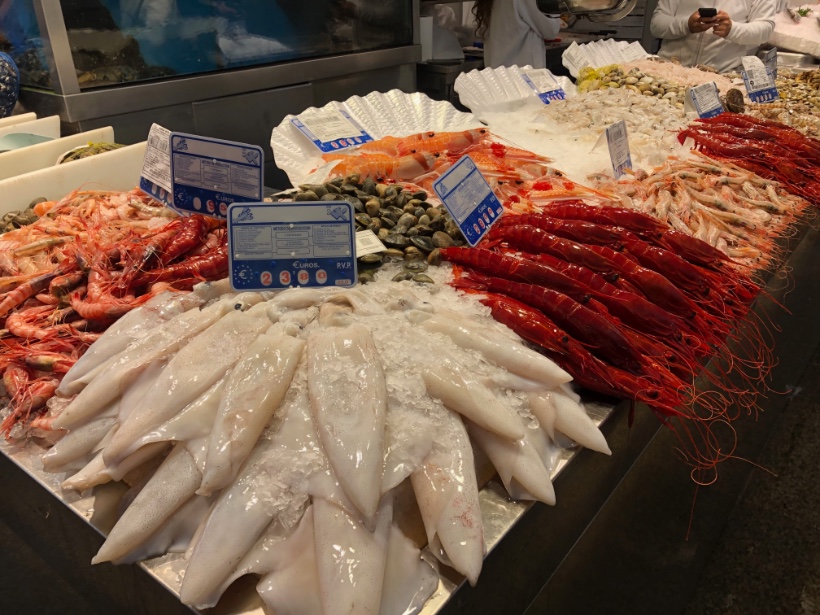 Vismarkt Italië 