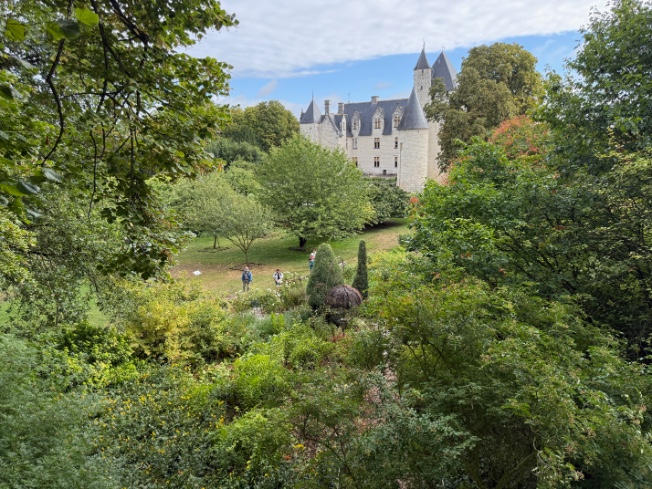 Chateau de Riveau in de Loire-streek Frankrijk 