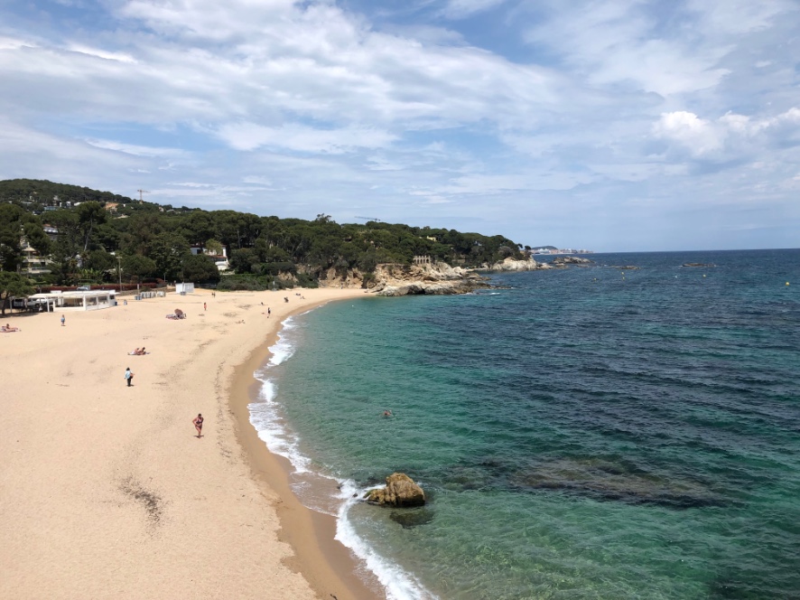 Strandwandeling Costa Brava
