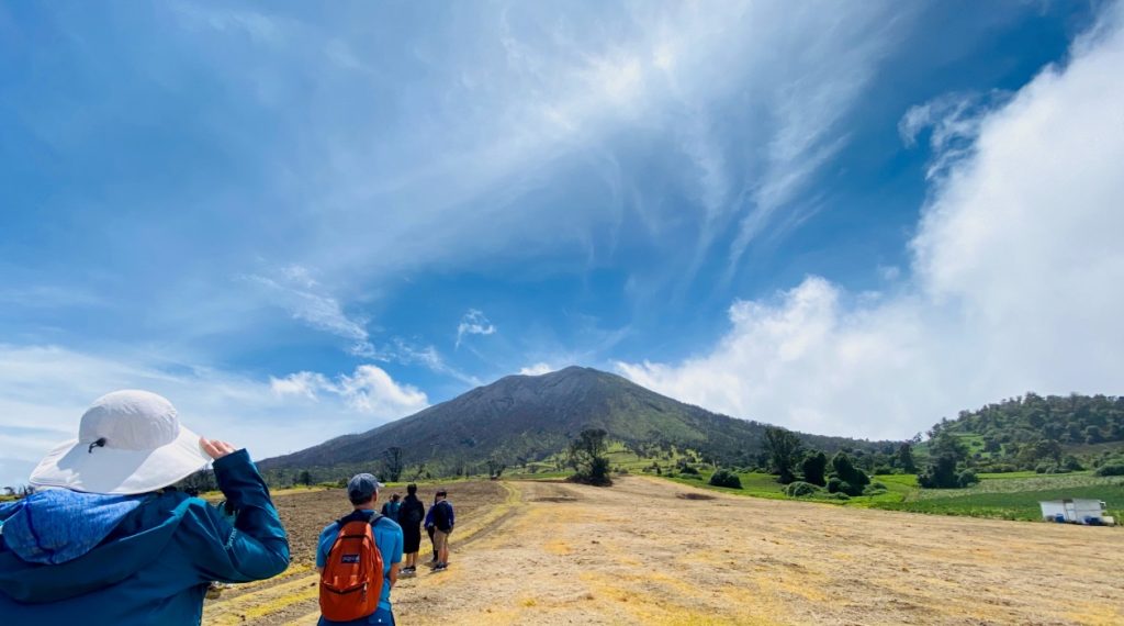 Wandeling naar de Turrialba vulkaan