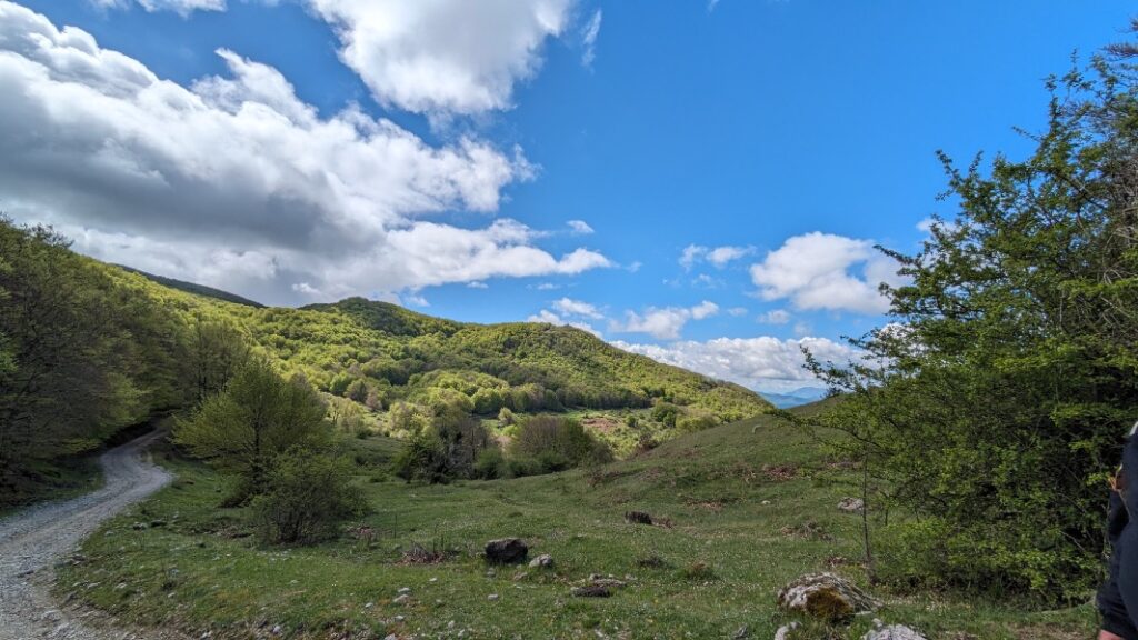 Sentiero Monte Romito