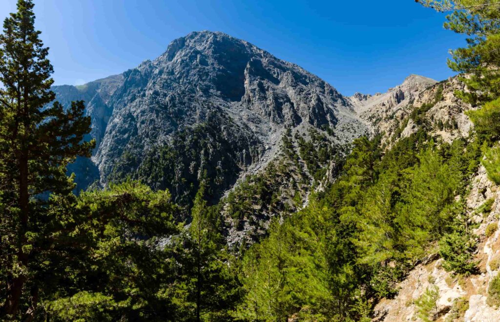 Wandelen bij Samariakloof Kreta