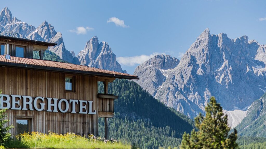 Berghotel Sexten in Zuid-Tirol, Italië