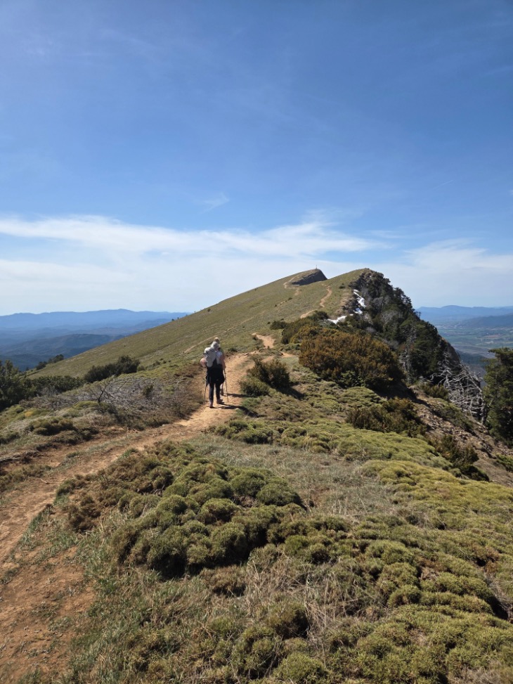 Op de Peña Oroel 1769m bij Jaca