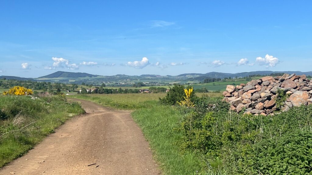 Weids landschap GR70 Frankrijk
