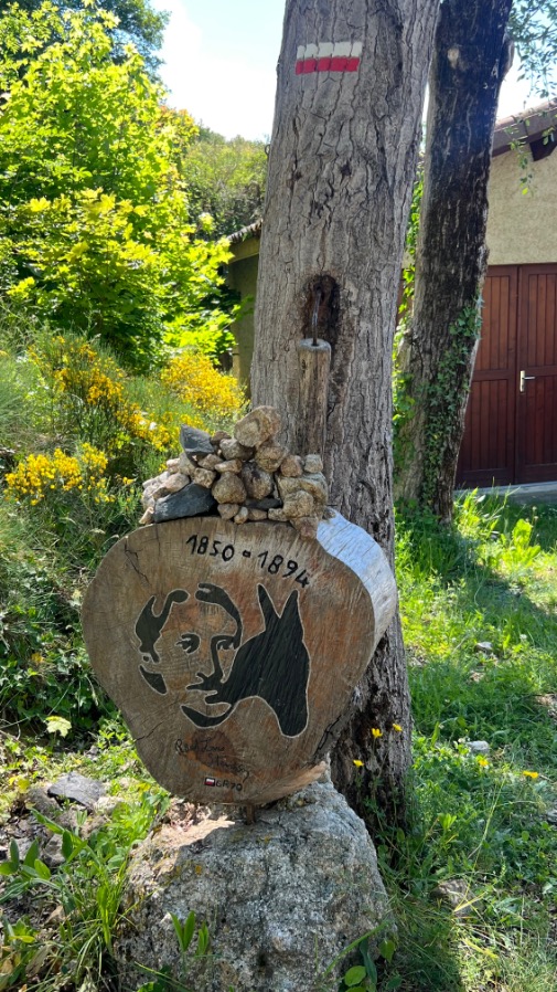 Robert L Stevenson en Modestine zijn overal aanwezig