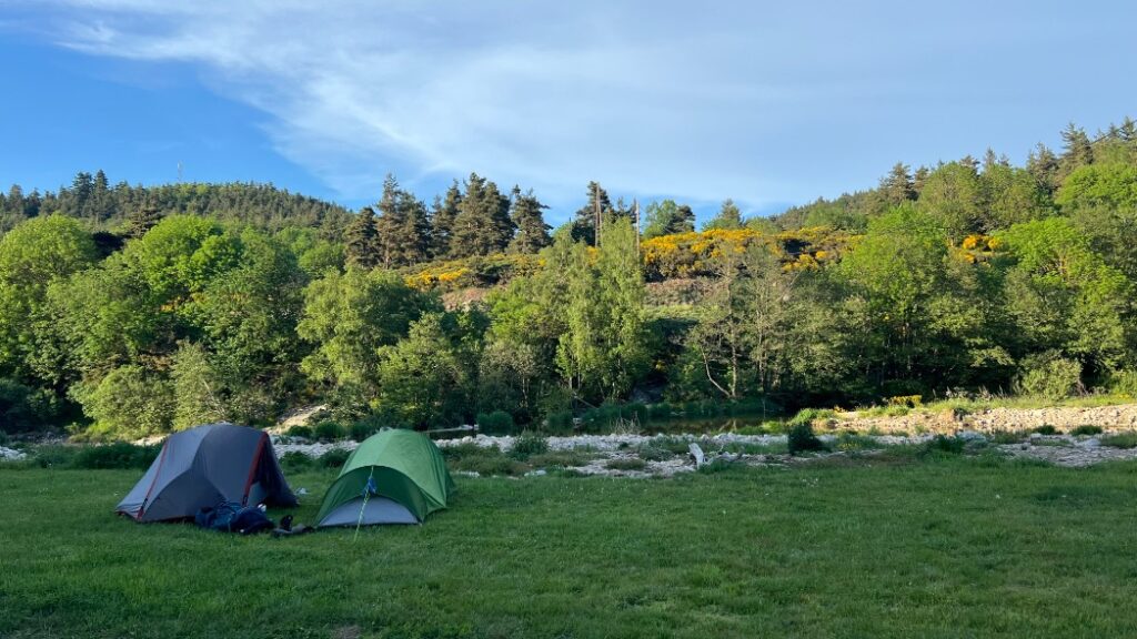 De simpele Municipal camping van Luc