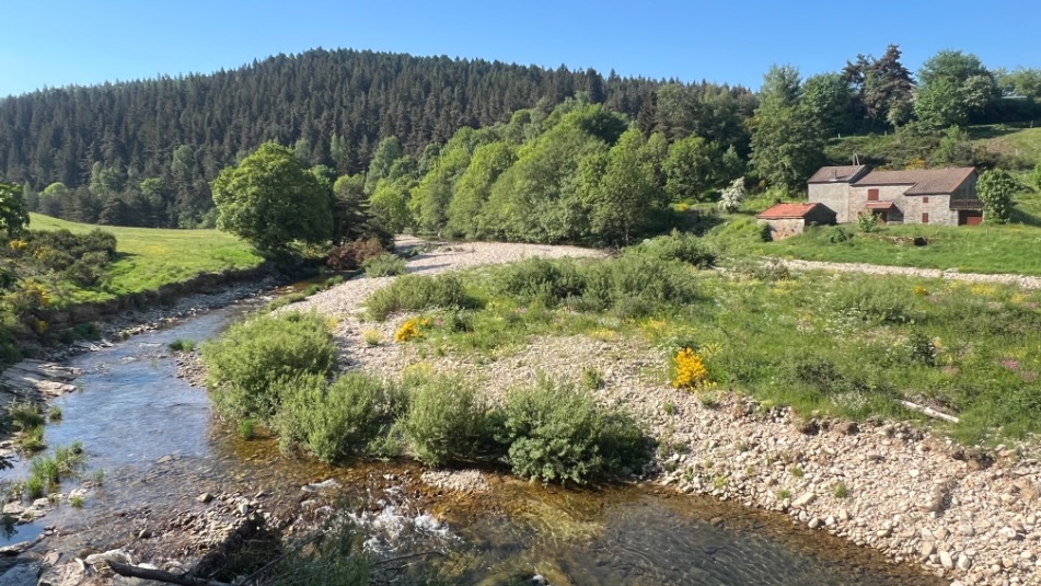 GR70 Frankrijk riviertje