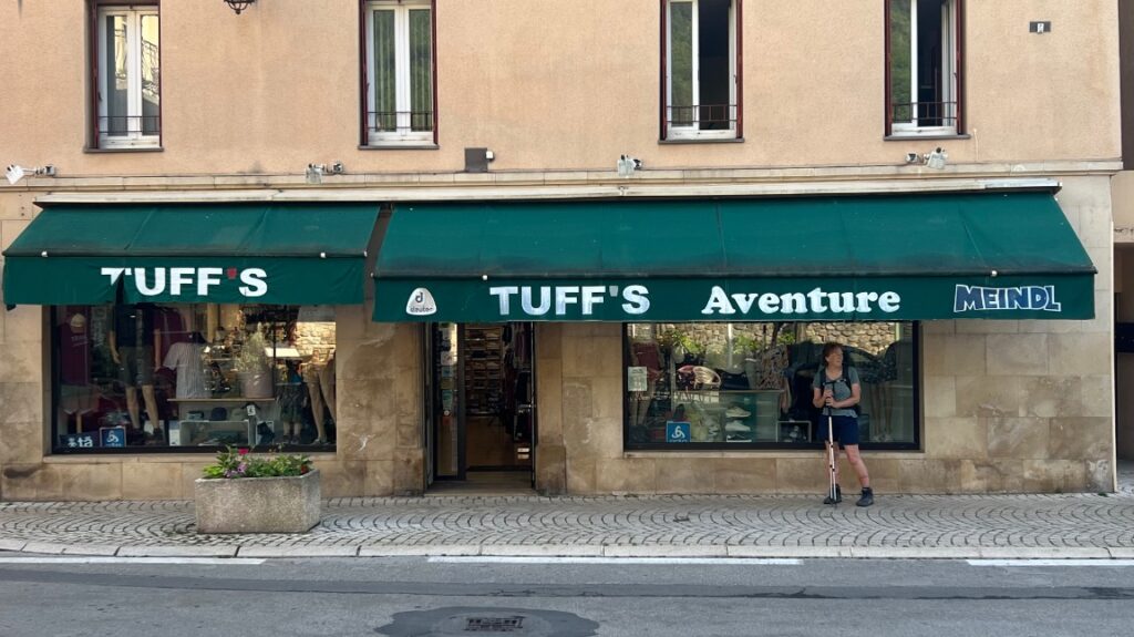 Outdoorwinkel Tuff’s Aventure in Florac